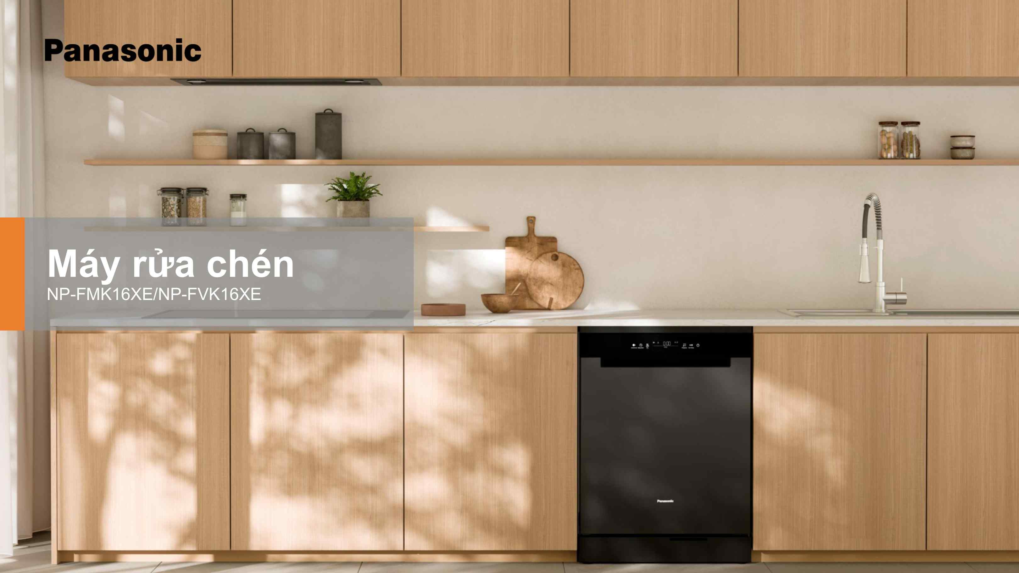 Máy rửa bát Panasonic NP-FVK16XEVN